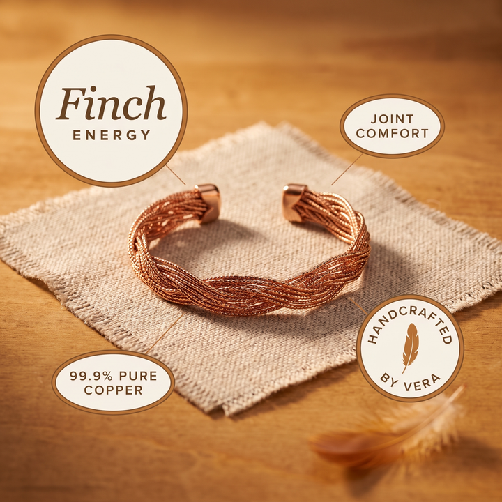 Women's Classic Finch Copper Bracelet