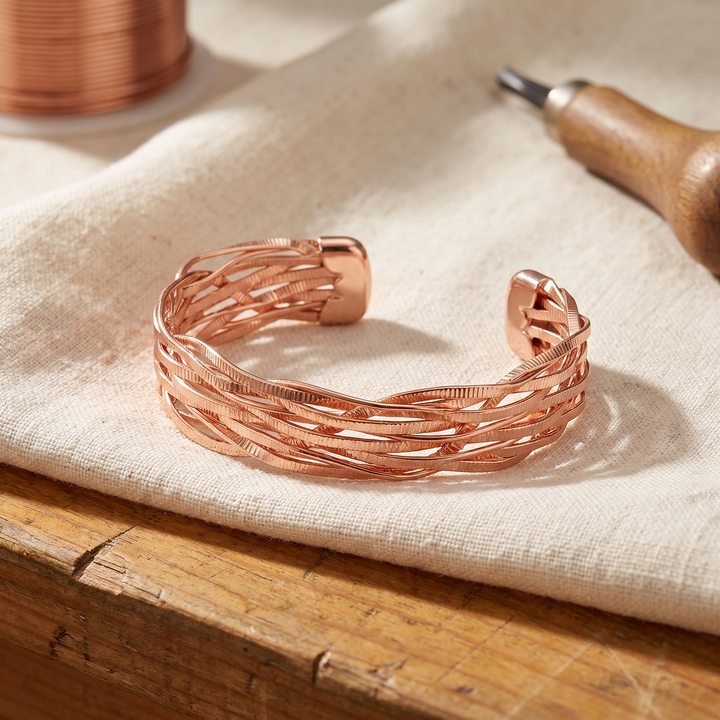 Addison's Wisp Copper Bracelet