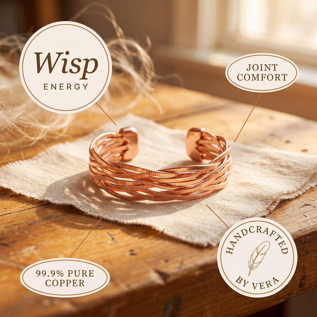 Addison's Wisp Copper Bracelet