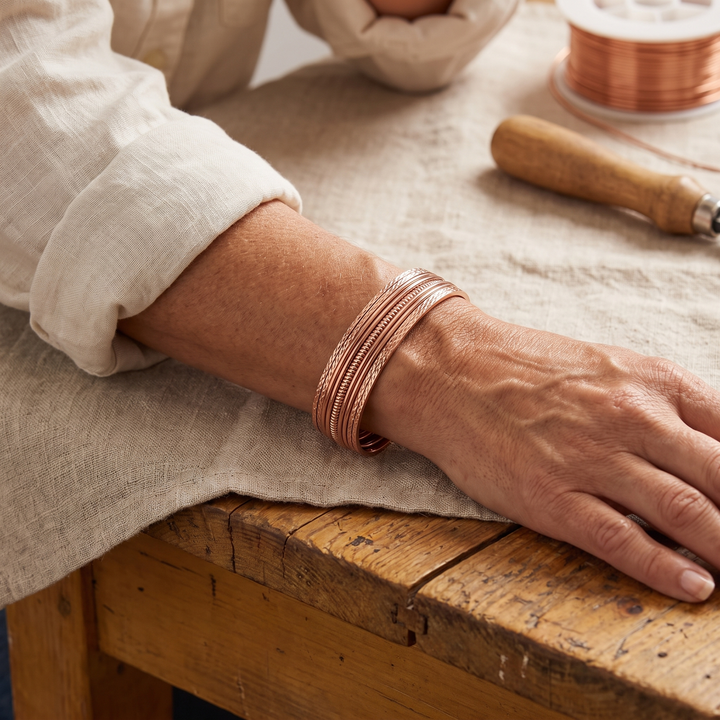 Women's Classic Bracken Copper Bracelet