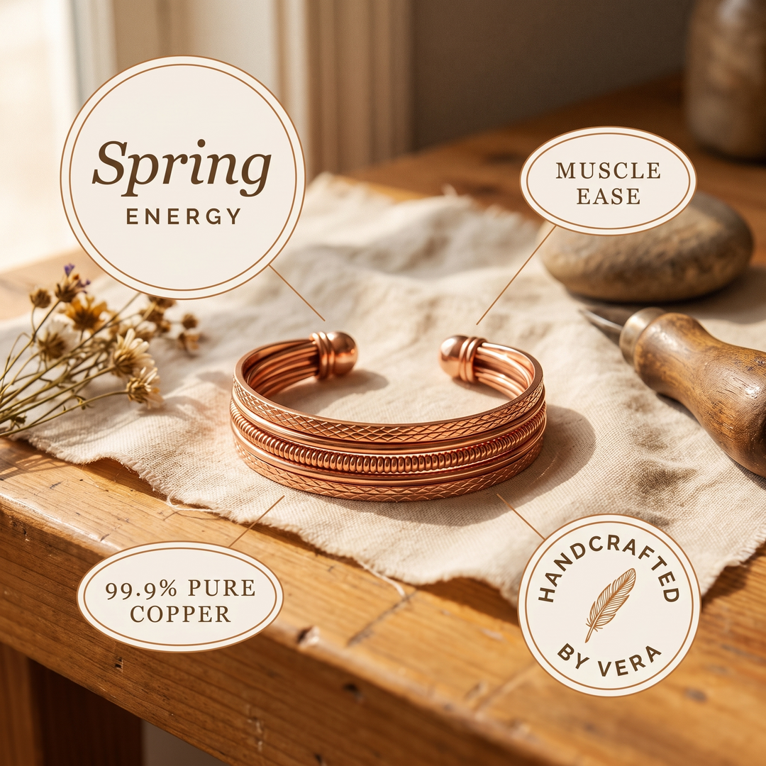 Women's Classic Bracken Copper Bracelet