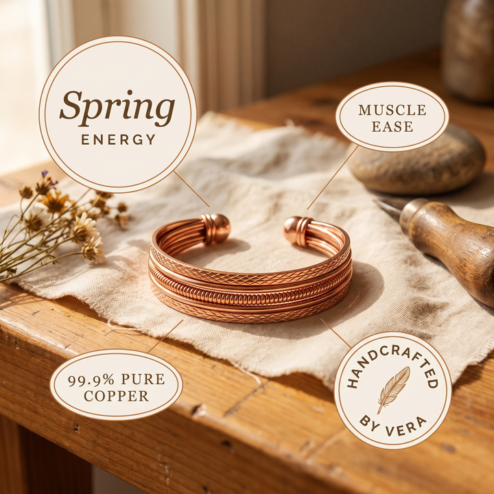 Women's Classic Bracken Copper Bracelet
