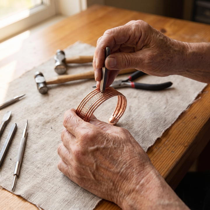 Women's Classic Bracken Copper Bracelet