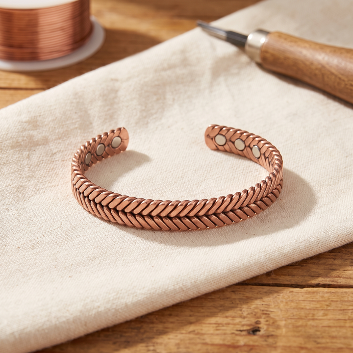 Addison's Furze Copper Bracelet