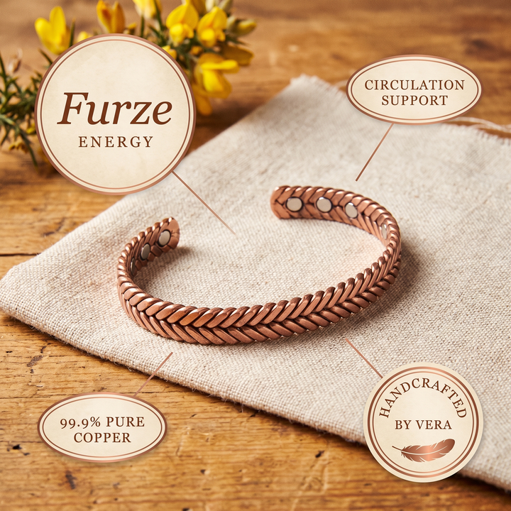 Addison's Furze Copper Bracelet