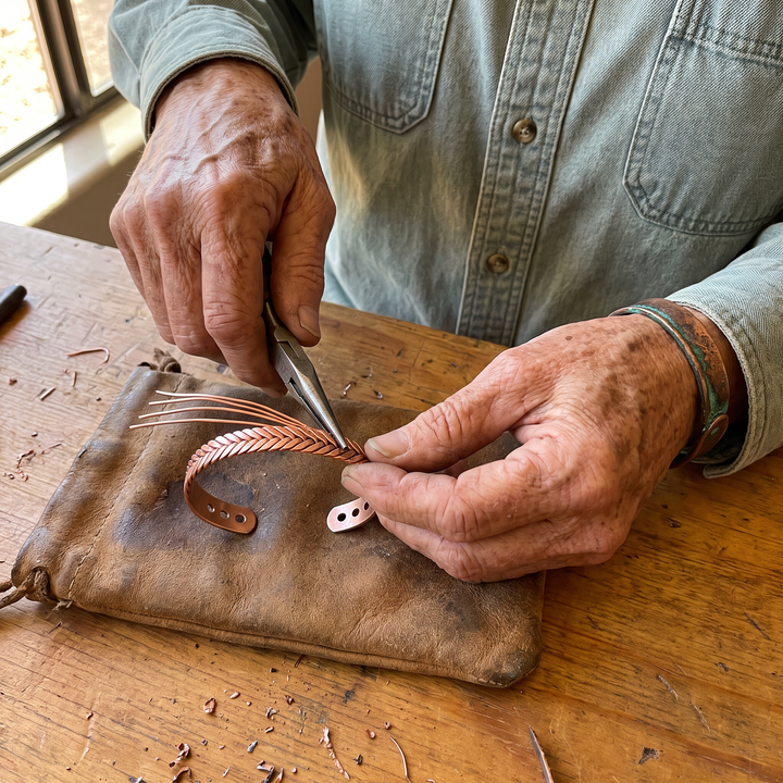 Addison's Furze Copper Bracelet