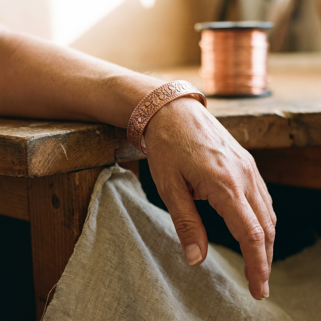 Addison's Timber Copper Bracelet