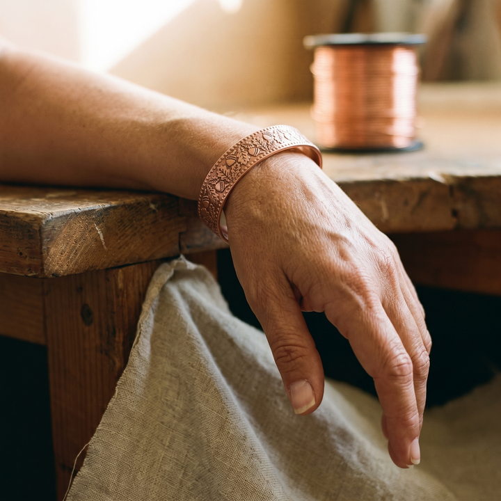 Addison's Timber Copper Bracelet