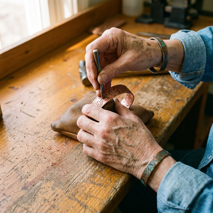 Addison's Timber Copper Bracelet