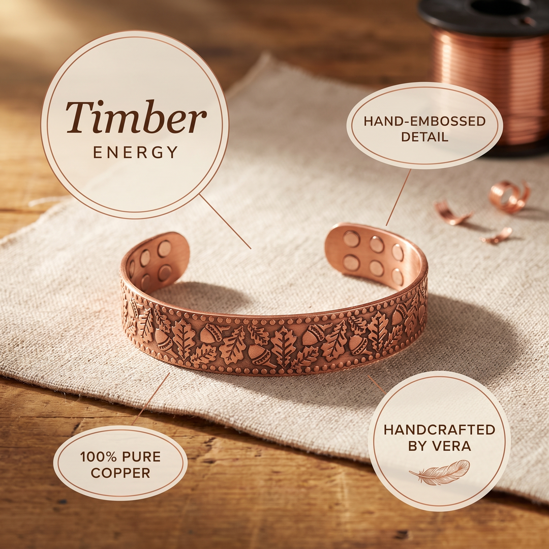 Addison's Timber Copper Bracelet