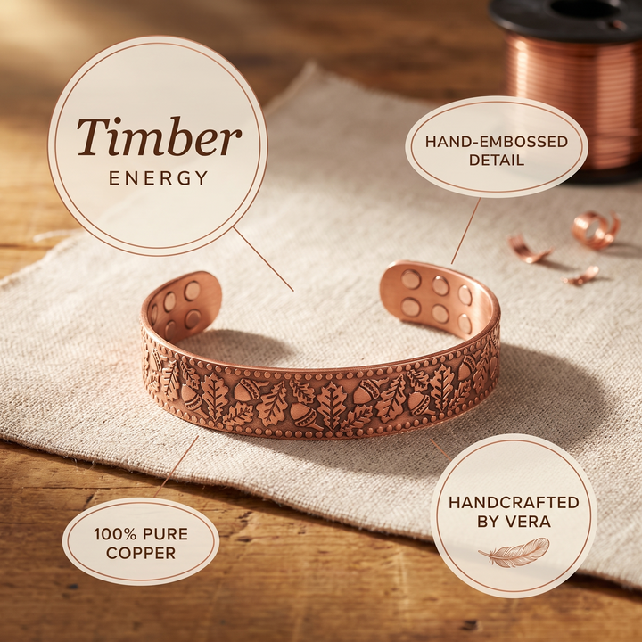 Addison's Timber Copper Bracelet