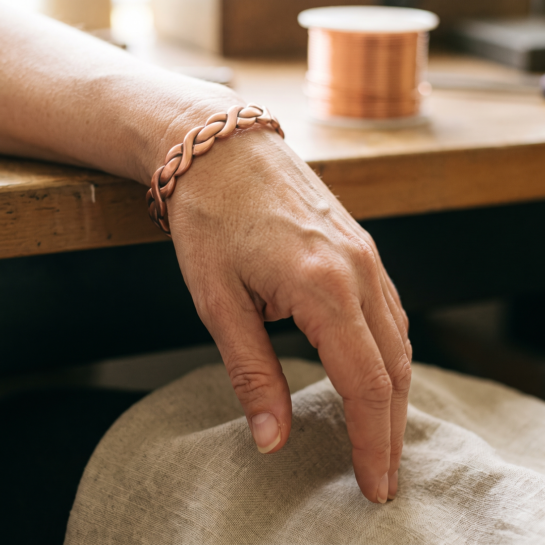 Women's Classic Vera's Loom Copper Bracelet