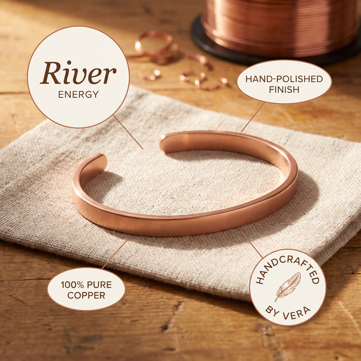 Addison's River Copper Bracelet