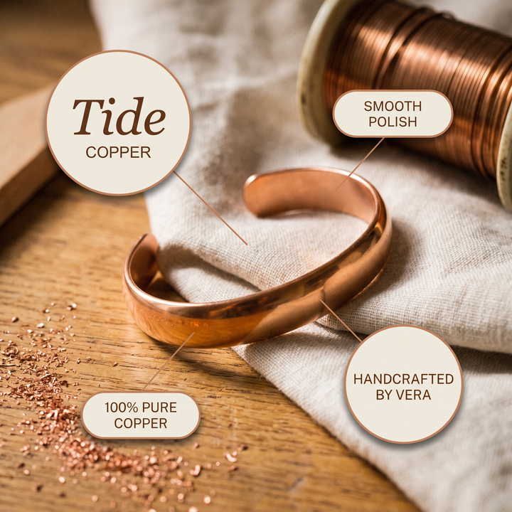 Addison's Tide Copper Bracelet