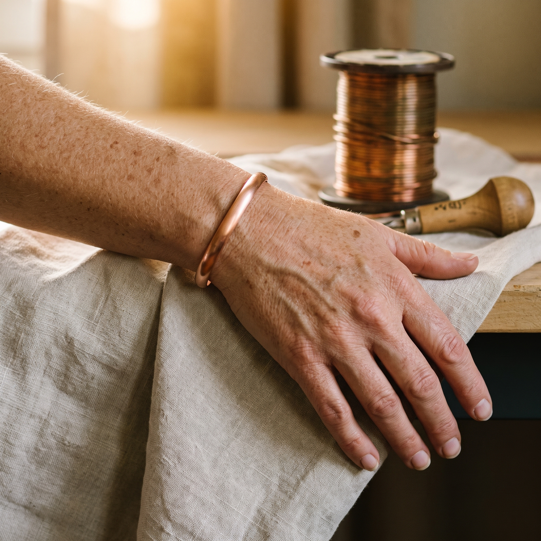 Addison's Flow Copper Bracelet