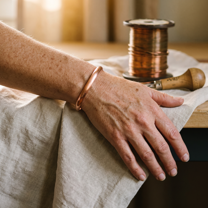 Addison's Flow Copper Bracelet