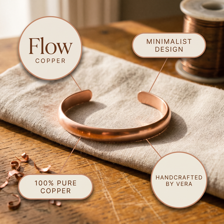 Addison's Flow Copper Bracelet