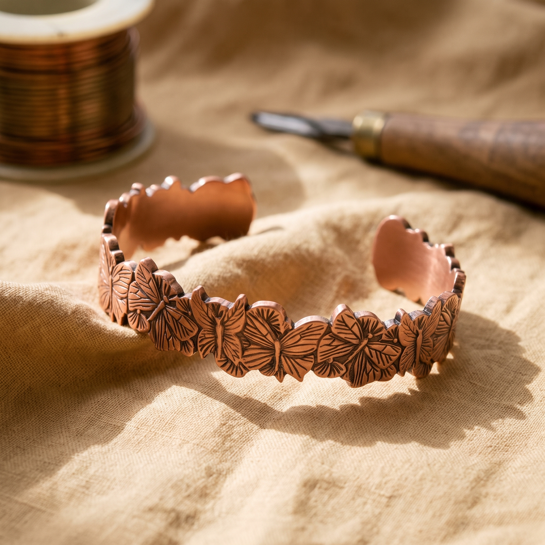 Addison's Sky Copper Bracelet