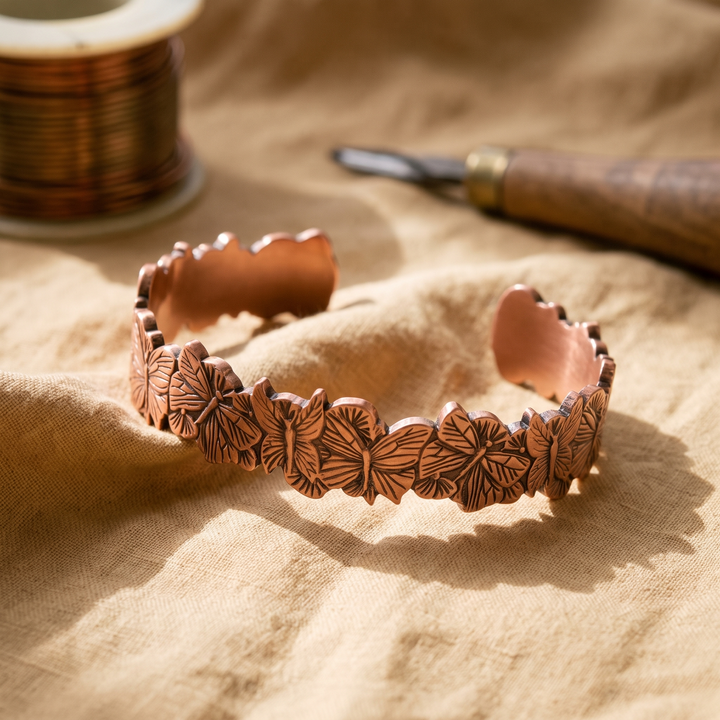 Addison's Sky Copper Bracelet