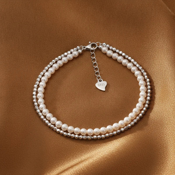 Women's Classic Double Ivory Bracelet