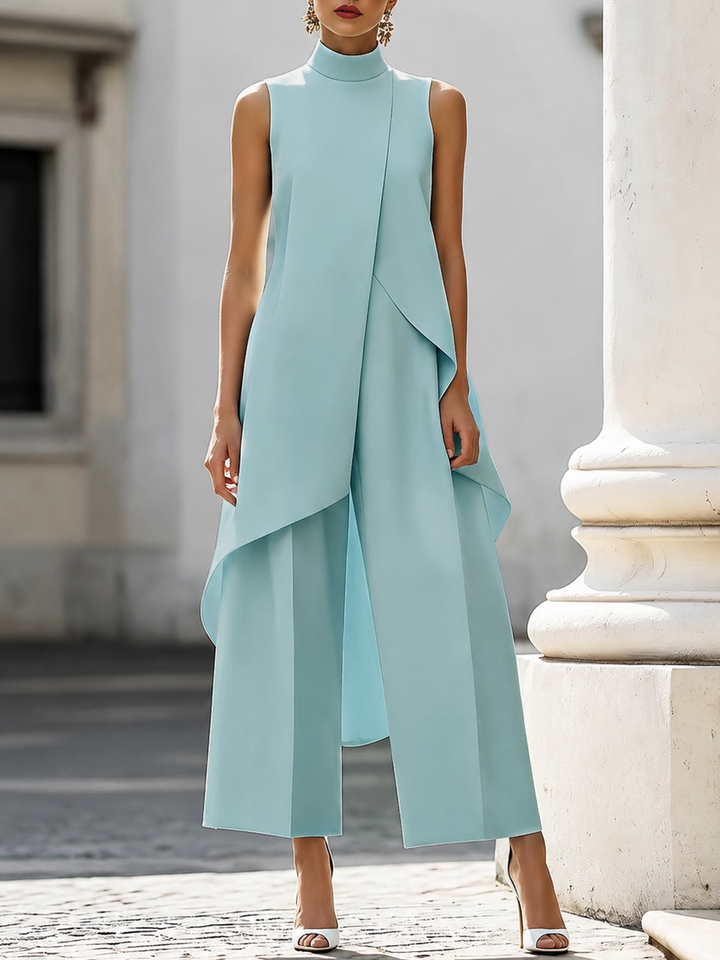 Women's Elegant Drop Long Jumpsuit