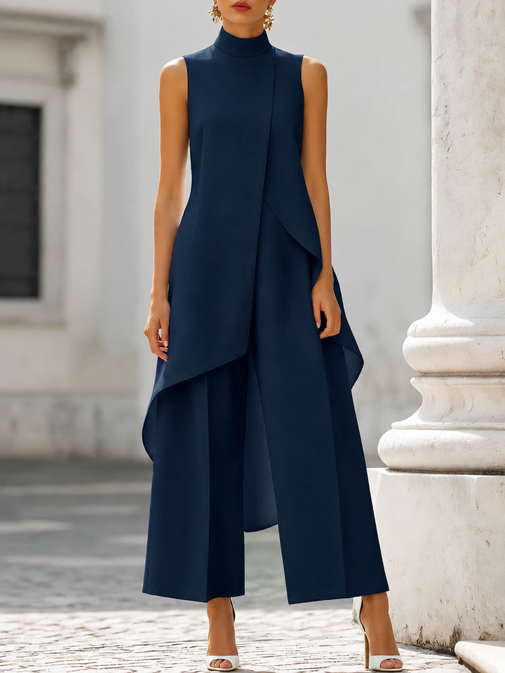 Women's Elegant Drop Long Jumpsuit