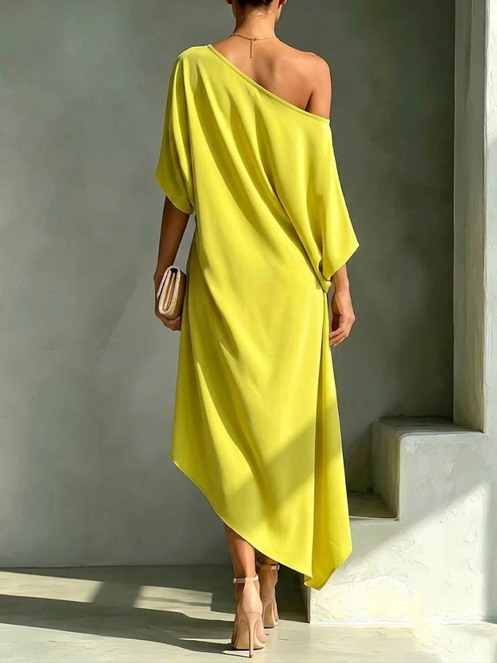 Women's Asymmetric Asymmetrical Dress